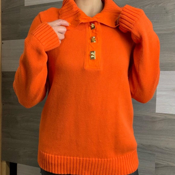Orange RALPH LAUREN Knit Sweater - Picture 2 of 10